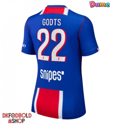 Paris Saint-Germain Mika Godts #22 Hjemmebanetrøje Dame 2026-27 Kort ærmer Paris Saint-Germain Mika Godts #22 Hjemmebanetrøje Dame 2026-27 Kort ærmer